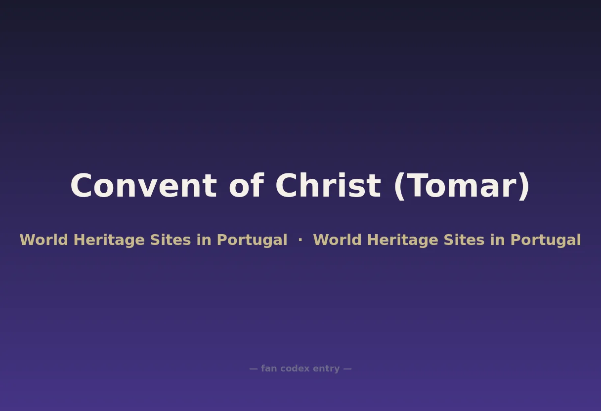 Convent of Christ (Tomar)